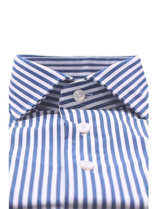 camicia active bi-stretch a righe XACUS | 21606MLACT558004
