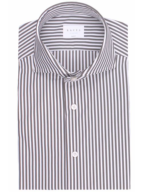 camicia active bi-stretch a righe XACUS | 21609MLACT521005