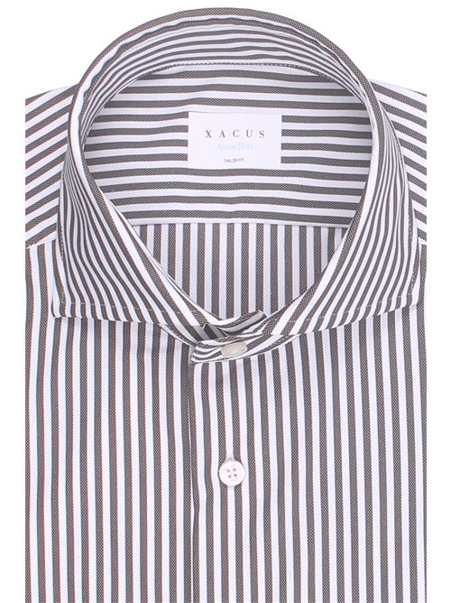 camicia active bi-stretch a righe XACUS | 21609MLACT521005