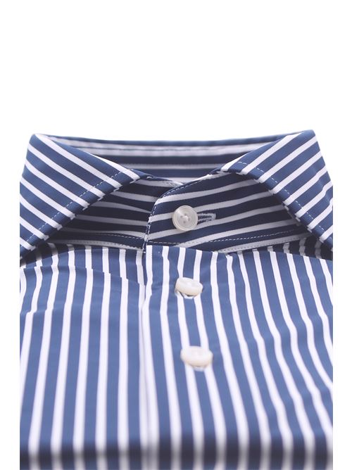 camicia active bi-stretch a righe XACUS | 21619MLACT521006