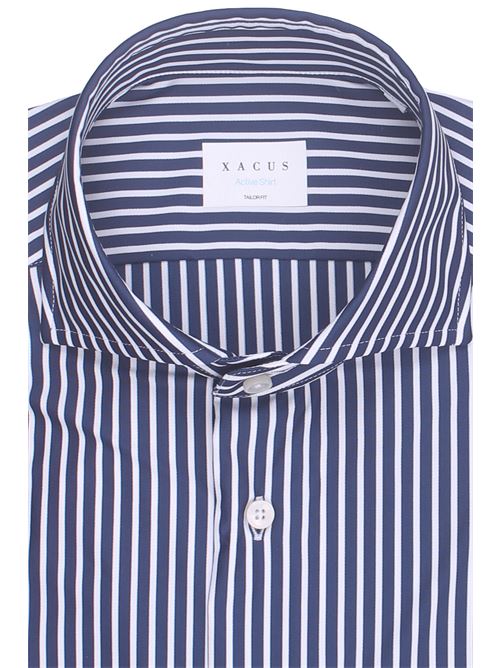 camicia active bi-stretch a righe XACUS | 21619MLACT521006