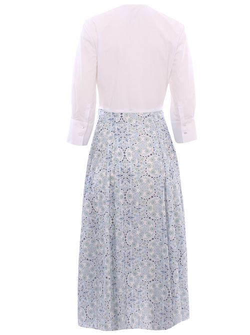 chemisier cotton dress XACUS | ODETTEPATCH25905001