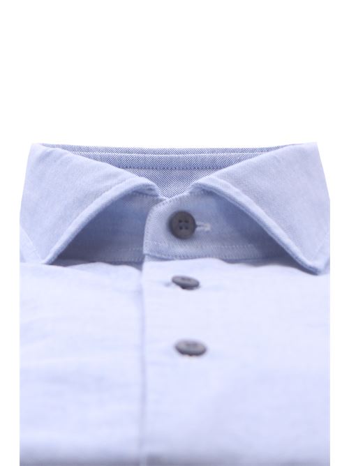 camicia oxford bottoni a contrasto XACUS | 71742MLBC748724