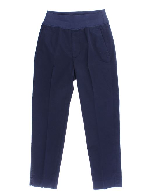 Pantalone in cotone con elastico - EUROPEAN CULTURE - Virno