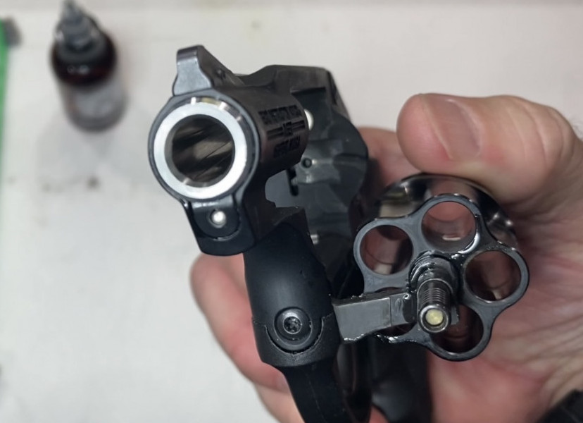 The barrel and Charging holes should be nice and clean