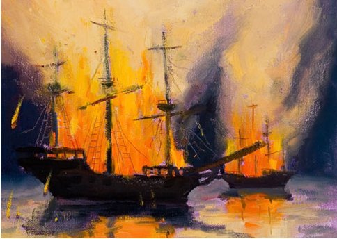 The Ultimate Motivation. Burn the Ships!