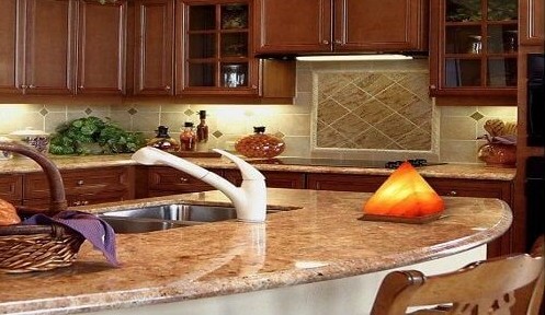 himalayan salt in kitchen