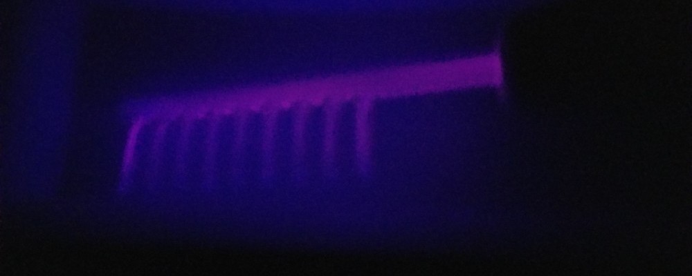 electrode for hair use on high frequency facial machine