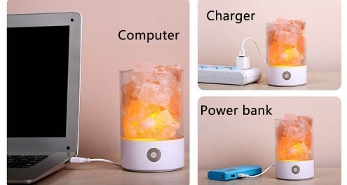 usb powered himalayan salt lamp
