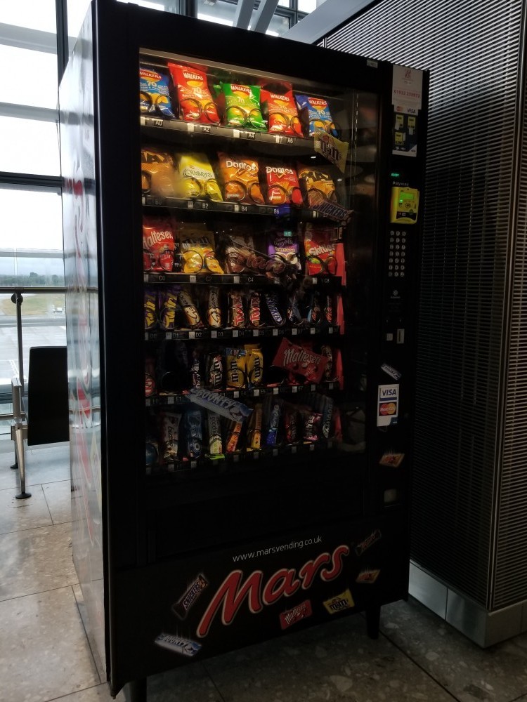 Vending Machines Unsecured in Europe Vending Business Machine Pro Service