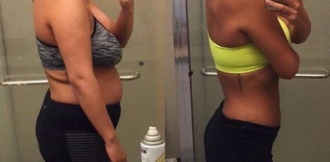 before and after red light therapy results