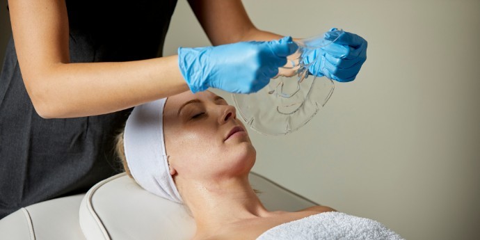 preparation for red light therapy for skin