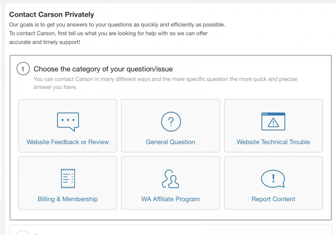 How to use PM (private message) on WA