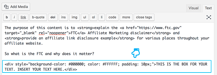 How To Create A Content Box in Html
