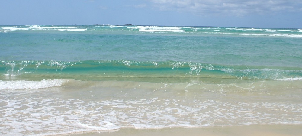 Note the clear parts of the coastline.