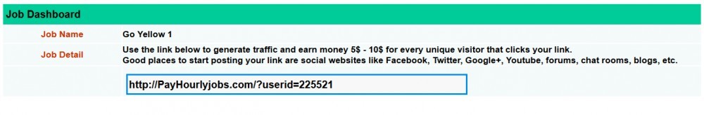 Only one referral link