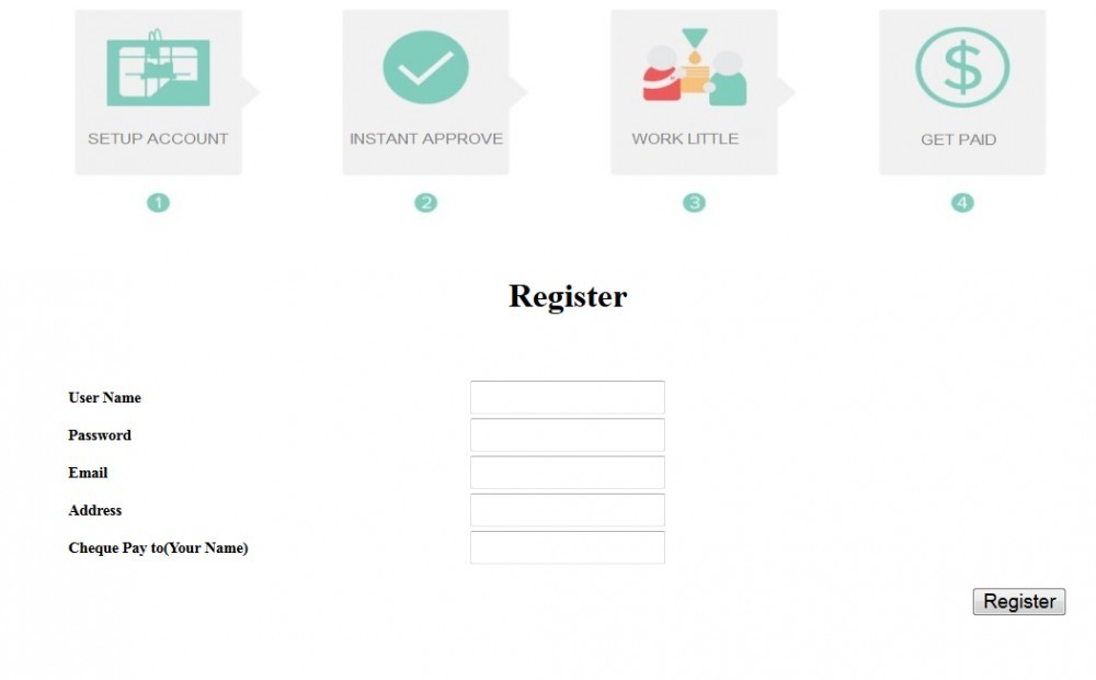 Registering Process