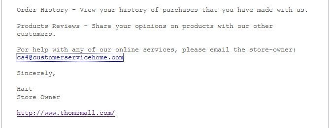 Details In The Email