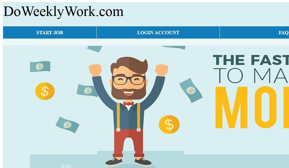 DoWeeklyWork Front Page