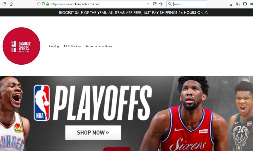 On Noble Sport's Main Page