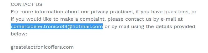 Privacy Policy Email