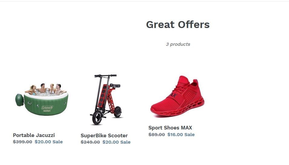 Great Offers Discounts