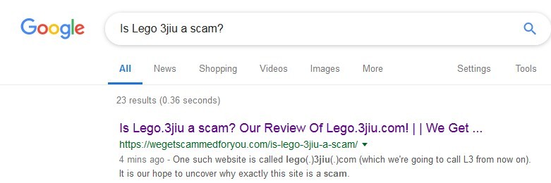 Ranking On Page 1 Of Google