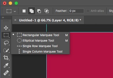 How To Make A Collage In Photoshop - Elliptical Marquee Tool 
