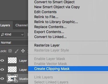 How To Make A Collage In Photoshop - Creating A Clipping Mask 