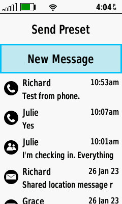 GPSMAP 66i New Message