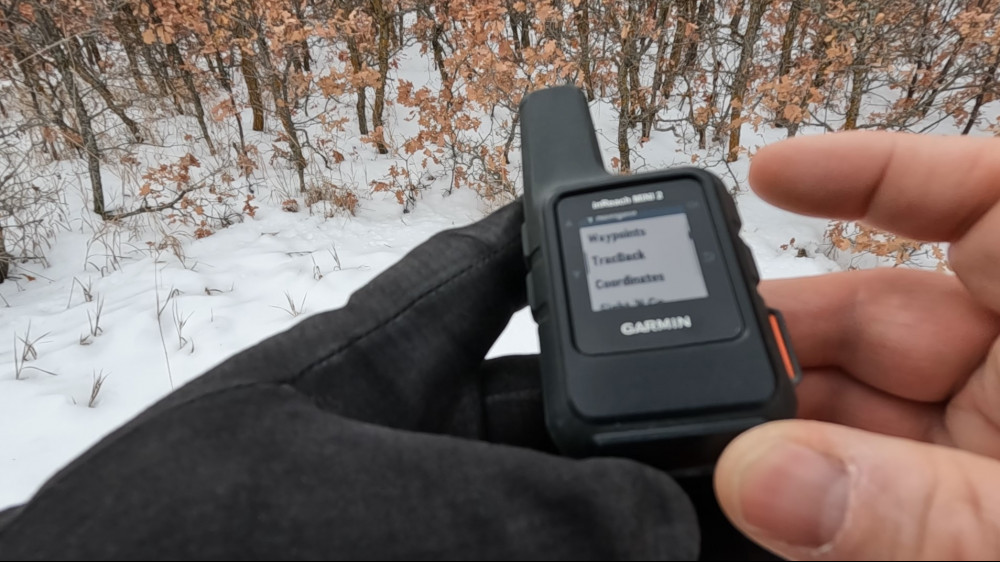 Garmin inReach Mini 2 Navigate by TracBack