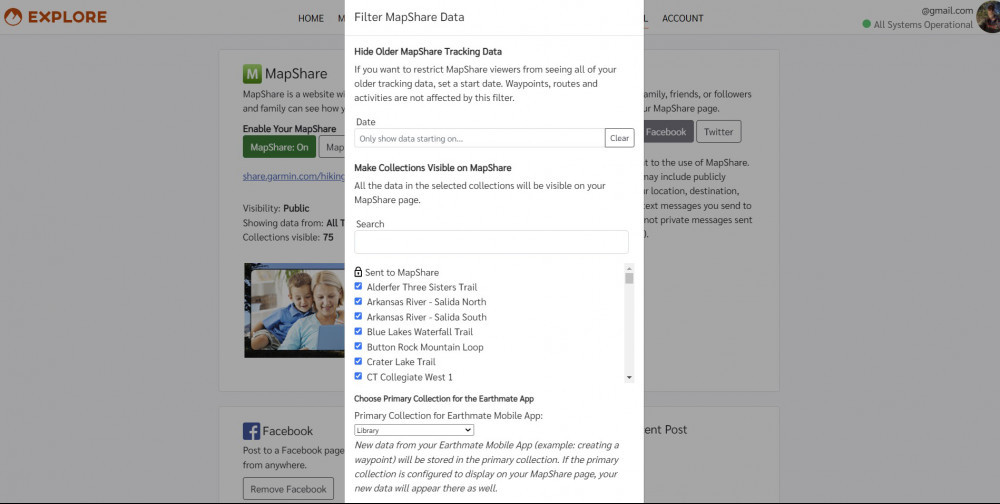 Filter MapShare Data