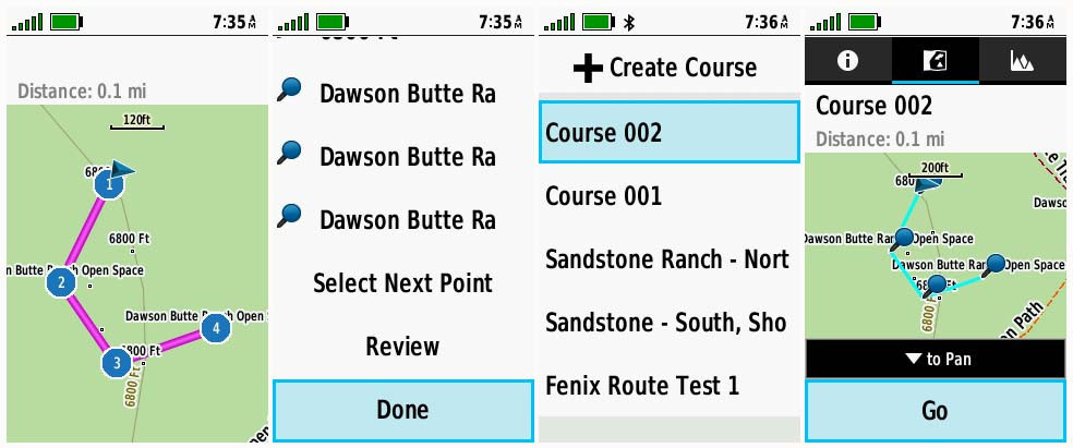 Garmin GPSMAP 66i Create Course Garmin GPSMAP 66i Create Course