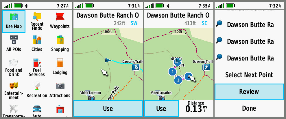 Garmin GPSMAP 66i Create Course Garmin GPSMAP 66i Create Course