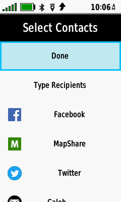 GPSMAP 66i Find the Recipient