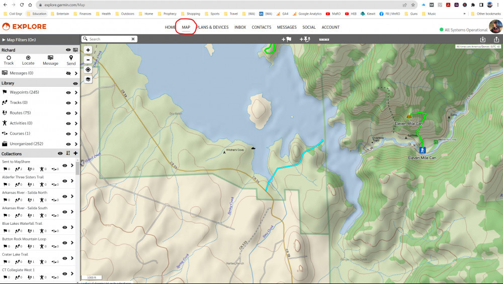 Explore.Garmin Map Page Explore.Garmin Map Page