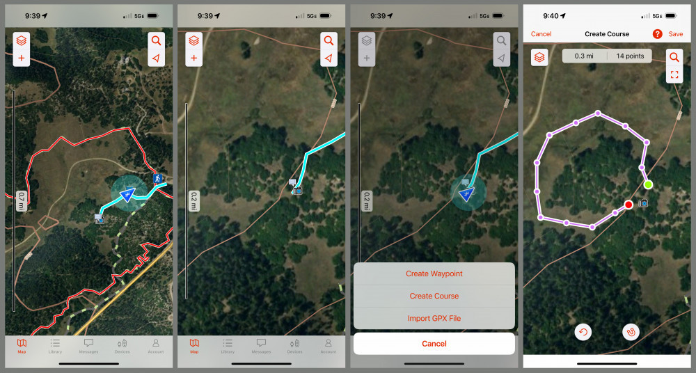 Garmin Fenix 7X Navigation Using the Explore App Garmin Fenix 7X Navigation Using the Explore App