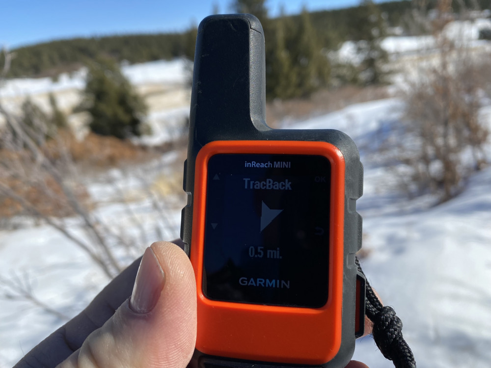 Garmin inReach Mini | Garmin Pointing Back in the Direction I needed to go