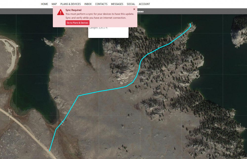 Sync the Map Page with Your Garmin Device Sync the Map Page with Your Garmin Device