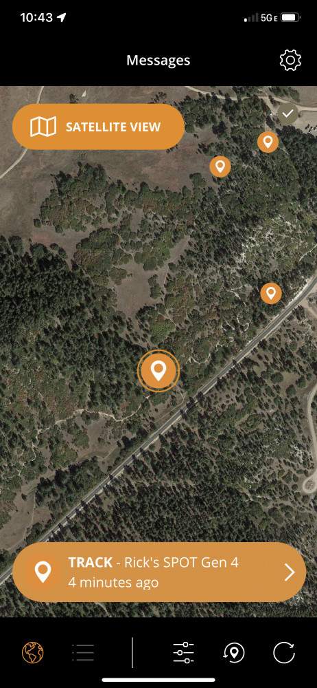 SPOT Check-In and Tracking