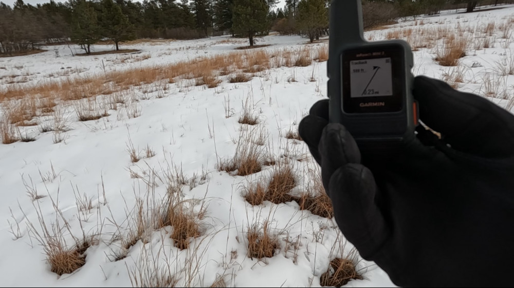 Sussessful TracBack with the inReach Mini 2