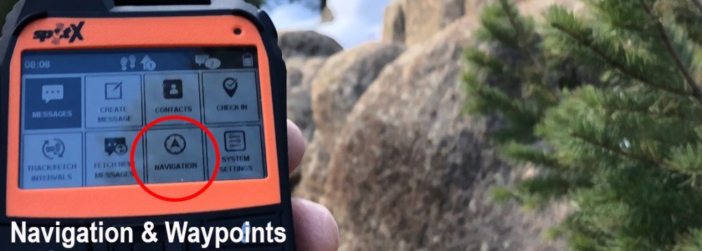 SPOT X Navigation & Waypoints