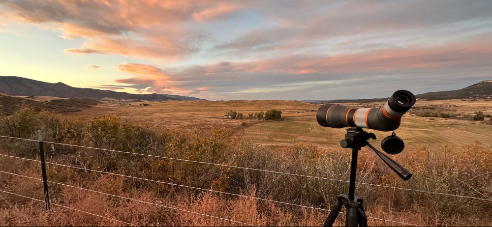 MAVEN Spotting Scope in 1st Field Test