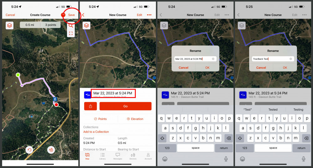 Create Course in the Explore App