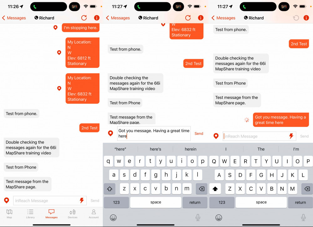 Response to the MapShare Message