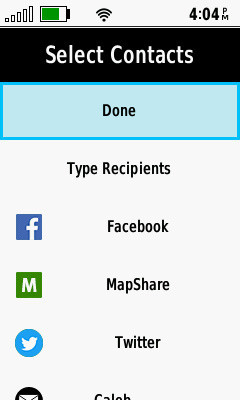 GPSMAP 66i Find Your Contact