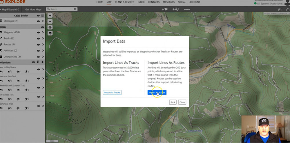 Import Lines as Routes Import Lines as Routes