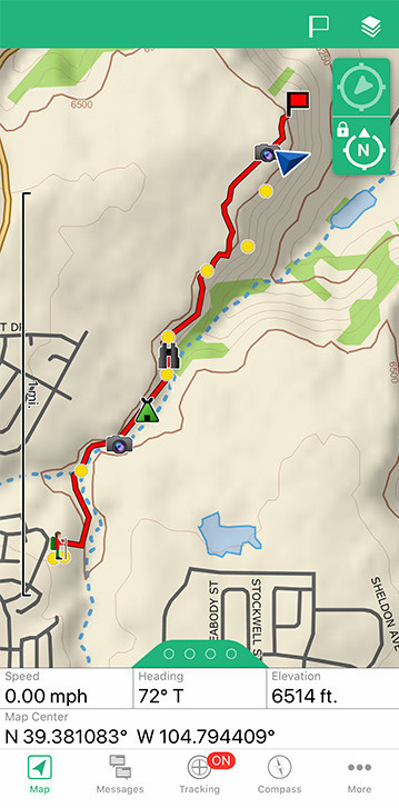 Garmin inReach Mini Navigation