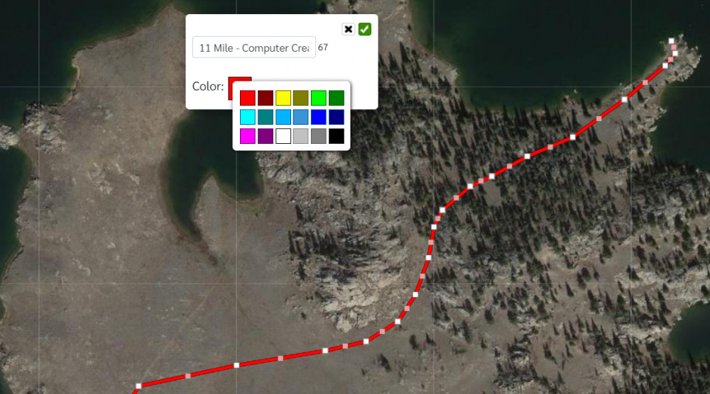 Change Course Name and Color Change Course Name and Color