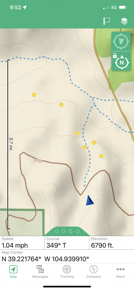 Garmin inReach Mini | Tracking Back to Waypoints